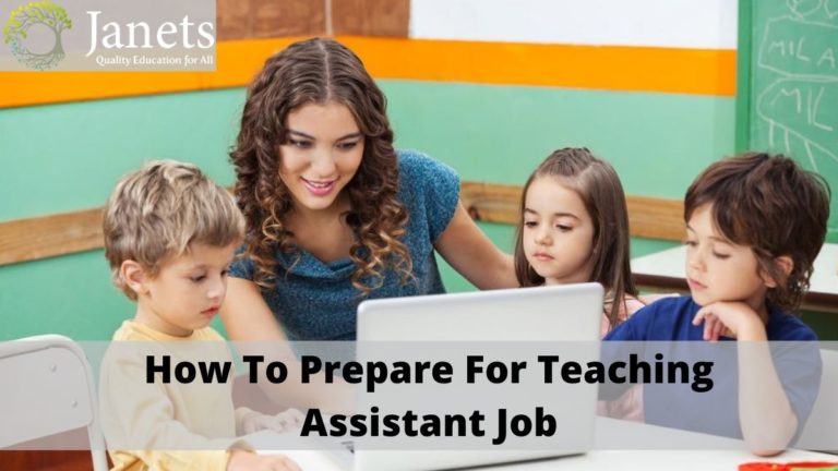 Teaching Assistant Job