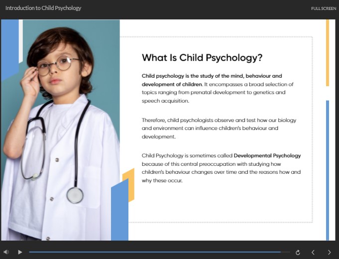 thesis on child psychology