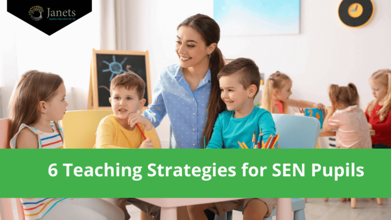 Teaching strategies for sen pupils