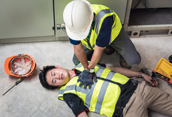 First Aid at Work: Breathing Problems, CPR & Fractures