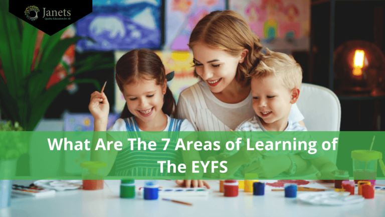 What are the 7 Areas of Learning of the EYFS?