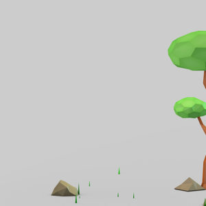 Cinema 4D: Low Poly Tree