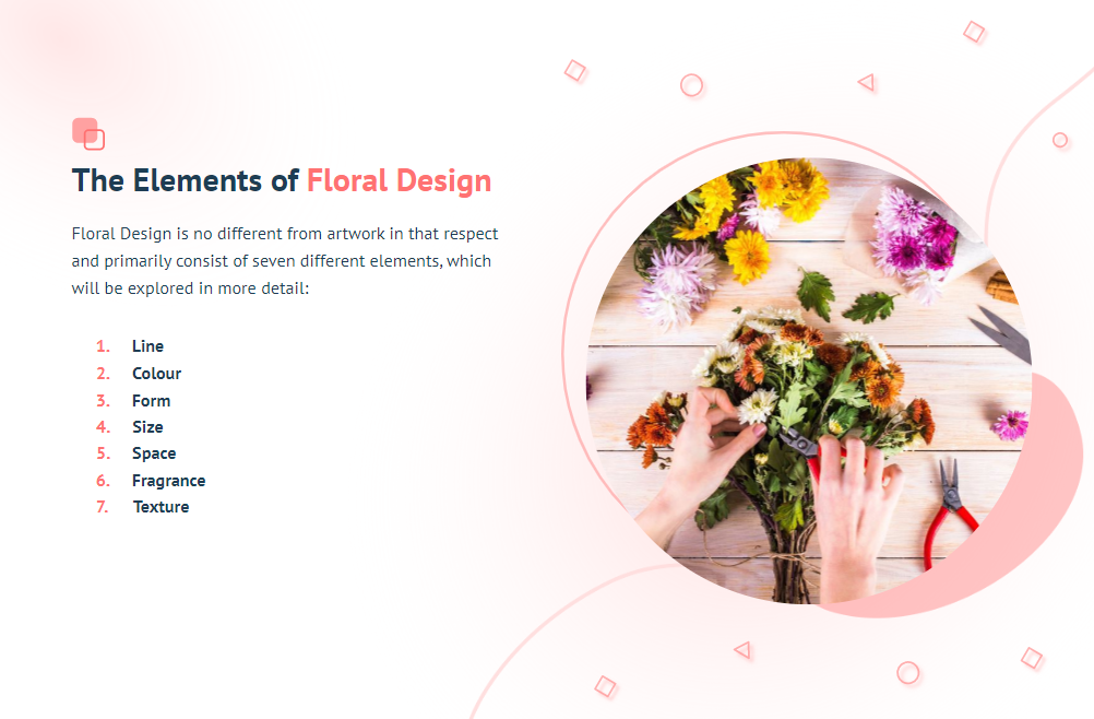 Floristry and Flower Arrangement Training