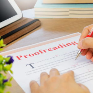 Copyediting & Proofreading