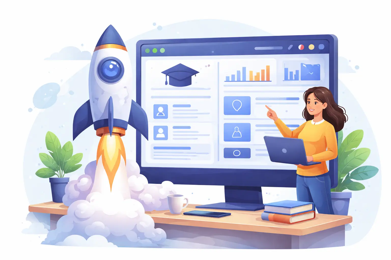 Janets - launch LMS without a tech team